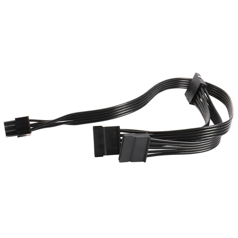 6 Pin Male to 3X 15 Pin SATA Female Hard Drive Power Adapter Cable for Seasonic Antec Modular Power Supply 20-in...