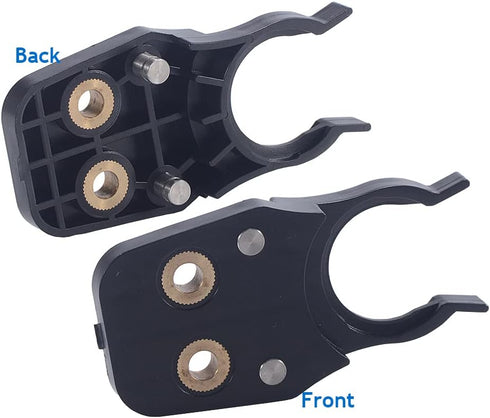HOZLY ISO20 Tool Holder Clamp Iron+ABS Flame Proof Rubber Claw...