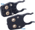 HOZLY ISO20 Tool Holder Clamp Iron+ABS Flame Proof Rubber Claw...