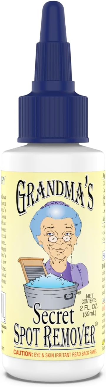 Grandma's Secret Spot Remover - Chlorine, Bleach and Toxin-Free Stain Remover - Stain Remover for Clothes - Fabric Stain Remover Removes Oil, Pain...