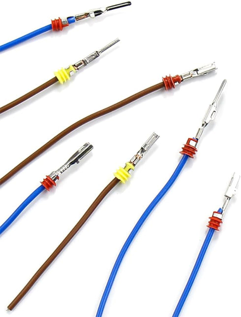 Weather Pack Crimper Automotive Wire Sealed Terminals Electrical pin Connectors Open Barrel Non-Insulated hand Crimping Tools plier AWG 24-14...