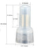50pcs Closed End Crimp Connectors, AWG8-6 Insulation Wire End Caps Protective Nylon Wire Crimps Terminal (CE8)...
