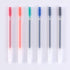 MUJI Gel Ink Ballpoint Pen 6-Colours Set, 0.5 mm Nib Size...