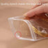 100 Pack PVC Clear Jewelry Anti Oxidation Zipper Bag Antitarnish Plastic Bags for Packaging Jewelry Rings Earrings Transparent Poly Pouch (Clear, ...