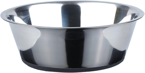 PEGGY11 Deep Stainless Steel Anti-Slip Dog Bowls - Single Pack, 2 Cups...