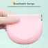 Stylish Soft Silicone Retainer Holder, Portable Night Guard Case with Vent Holes, Slim Mouth Guard Box for Travel, Small Aligner Case Compatible w...