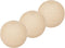 Amazon Basics Glow Toy Dog Balls, 2.5-Inch, 3-Pack, Beige...