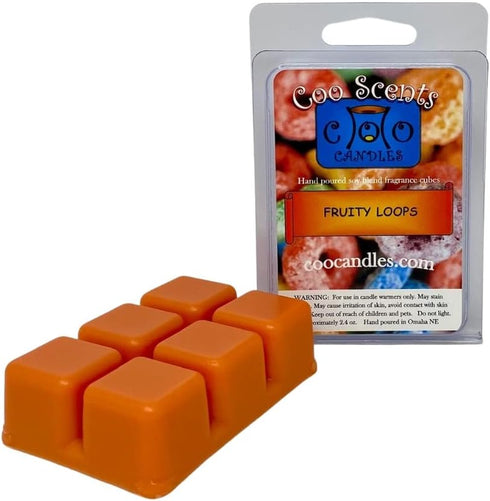 3 Pack Soy Blend Wickless Candle Bar Wax Melt Bars - Fruity Loops (Scented)...