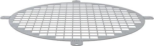Repa Market 8" Inch Galvanized Steel Round Crawl Space Vent Grid - Inlet Outlet Ventilation Guard - Universal Metal Air Supply Exhaust Protection ...