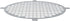 Repa Market 8" Inch Galvanized Steel Round Crawl Space Vent Grid - Inlet Outlet Ventilation Guard - Universal Metal Air Supply Exhaust Protection ...