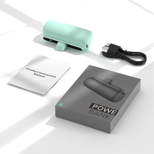 Portable Charger for iPhone, 5500mAh Plug in Ultra-Compact Power Bank Small Battery Pack Phone Charger Compatible with iPhone 14 13 12 Mini 11 Pro...