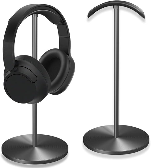 Headphone Holder Stand for Desk, Gaming Headset Stand with Solid Heavy Base, Hook for All Headphone Sizes, Gaming Desk Accessories, Easy to Instal...