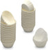Food Grade Mini Cupcake Liners White Greaseproof Paper Muffin Baking Cups, 500-Count...