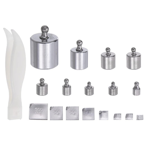 10mg-100g Calibration Weight Set M1 Precision Stainless Steel for Digital Balance Scales with Blue Box, 17pcs...