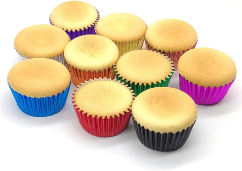 Standard Orange Foil Cupcake Liners Muffin Baking Cups for Party and More, 100-Count...