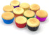 Standard Orange Foil Cupcake Liners Muffin Baking Cups for Party and More, 100-Count...