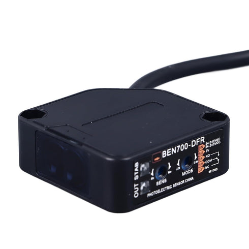 Photoelectric Switch - Photoelectric Beam Sensor Dusk to Dawn Sensor, High Accuracy Diffuse Reflection Infrared Proximity Switch...