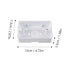 5pcs Surface Mount Outlet Box, 1 Gang Outlet Junction Box ABS Electrical Enclosure Box, Plastic Electrical Box Insulation Box for Home Electrical ...