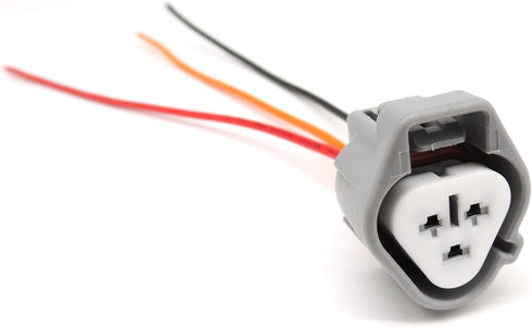 HiSport Fog Light Turn Signal Connector Pigtail 3 Wire compatible with Nissan Mazda Subaru 1PCS...