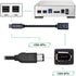 JSER IEEE 1394 6Pin Female to 1394b 9Pin Male Firewire 400 to 800 Cable 20cm Firewire 800 400 Cable 6 Feet 9 Pin to 6 Pin...