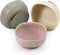 PandaEar 3 Pack Silicone Suction Bowls for Baby Toddler Infant Kids| Baby Food Bowls First Stage Feeding| Toddler Bowls Suction Food Grade Soft Sa...