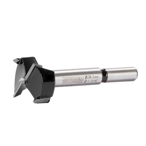 1-7/16" (36.5mm) Forstner Drill Bit for Precise Woodworking with Durable YG8 Carbide Thickness of 2.0mm,This Hinge Cutter Tool is Ideal for Hard W...