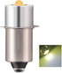 1Pc Silver P13.5S Mag Light LED Bulb 3-6 C&D Cells Torch Flashlight LED Converter 6V White 12V 3V 9V 18V White/Warm 24V 4.5V LED Bulbs Handheld Fl...