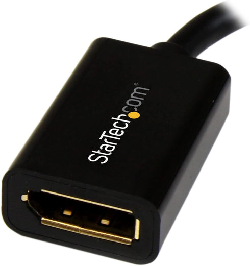 StarTech.com Mini DisplayPort to DisplayPort Adapter - 4K x 2K UHD Video - Mini DP to DP Converter - Mini DisplayPort to DisplayPort 1.2 Adapter -...