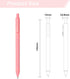 5pcs Gel Pens, Retractable Quick Dry Black Ink Pens Fine Point 0.5mm Premium Smooth Writing Pens for School Office Supplies (Macaron Color)...