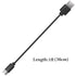 Geekria USB Speakers Short Charger Cable Compatible with Sony ULT Field 5/Field 3, SRS-XB100/XB43/XB33/XB23/XB13, LSPX-S3, USB Replacement Power C...
