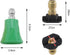 5pcs Pressure Washer Nozzle 1/4Inch Quick Connect Nozzle Pressure Washing Tips for Driveways Sidewalks Decks Surfaces Cleaning High Pressure Washe...