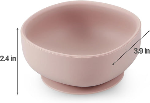 PandaEar 3 Pack Silicone Suction Bowls for Baby Toddler Infant Kids| Baby Food Bowls First Stage Feeding| Toddler Bowls Suction Food Grade Soft Sa...