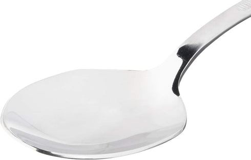 Mercer Culinary 18-8 Stainless Steel Plating Solid Spoon, 7-7/8 Inch,Silver...