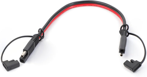 GSRECY 10AWG SAE to SAE Cable 2.95ft - Solar Panel Battery Extension for Automotive, RV, Motorcycle, Tractor...
