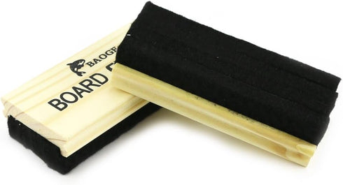 TKOnline 3 Pack Premium Wool Felt Chalkboard Eraser – Dustless, Kid-Friendly, for Whiteboard & Blackboard...