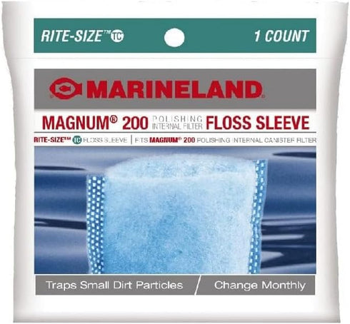 Marineland Magnum 200 Polishing Internal Filter Floss Sleve, Traps Small Dirt Particles, 1 Ct....