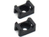 (100 Of Pack) Black 4.5mm Cable Tie Mount Base Saddle Type Mount Screw Wire Bundle Base Holder Width Cable Large Size 0.6 inch...