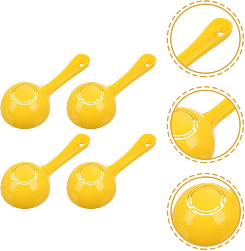 4 Pack Rice Ball Scoop Rice Ball Maker Plastic Rice Paddle Non-stick Rice Ball Spoon Sushi Making Tools Rice Paddle Scoop Mold For Rice Ball Makin...
