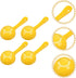 4 Pack Rice Ball Scoop Rice Ball Maker Plastic Rice Paddle Non-stick Rice Ball Spoon Sushi Making Tools Rice Paddle Scoop Mold For Rice Ball Makin...