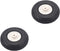 Heyiarbeit 1.5" RC Model Airplane Foam Wheel Super Light Tire and Wheel Sets for RC Airplane PU Sponge Tire with Plastic Hub 2 Pcs...