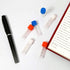 100PCS 2ml Plastic Small Vials with Screw Caps Sample Tubes Cryotubes,PP Material, Free from DNase, RNase, Human DNA...