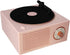 Old Fashioned Classic Style Bluetooth Speaker Pink Vinly Record Player Style Cute Look Creative Gift for Girls Bass Enhancement Loud Volume Speake...