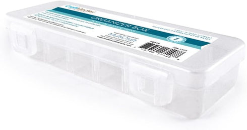 Multicraft Imports Craft Medley PB818 Organizer Box with Lid, 6.75in by 2.25in by 1.19in...