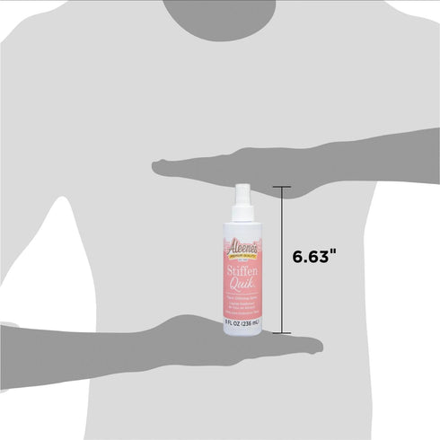 Aleene's 15581 Stiffen-Quick Fabric Stiffening Spray 8oz,Original Version, Packaging may vary...