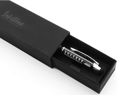 Inkstone Success Business Stylus Pen with Light - 3-in-1 Multi-function Luxury Pen to Write, Light, and Touch. - Corporate Business Gift for Profe...
