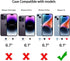 uCOLOR Compatible with iPhone 13/ iPhone14 6.1 Inch Wallet Case with Card Holder Folio Flip PU Leather Kickstand Card Slots Case Double Magnetic C...