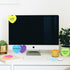 8 Color Sticky Notes Super Cute Post It Notes 240 Sheets Self-Sticky Note Pads for School Office Home (Heart Shape Sticky Notes)...