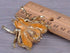 Alilang Golden Tone Light Topaz Colored Rhinestones Bug Insect Wings Brooch Pin...