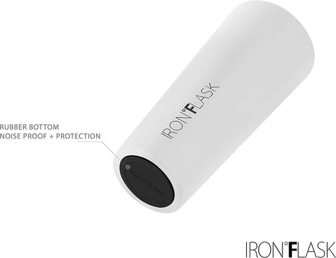 IRON °FLASK Classic Tumbler 2.0-2 Lids (Straw Flip), Vacuum Insulated Stainless Steel Water Bottle, Double Walled, Thermos Travel Mug - Twilight B...