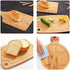 Bamboo Cutting Board,Meat Chopping Boards,Pizza Peel Paddle with Handle for Homemade Baking Pizza Bread Cake Fruit Vegetables (Large square -Board...
